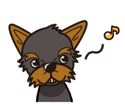 iinu - Yorkshire Terrier sticker #3075749