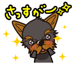 iinu - Yorkshire Terrier sticker #3075759