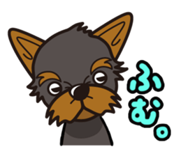 iinu - Yorkshire Terrier sticker #3075766