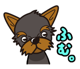 iinu - Yorkshire Terrier sticker #3075766