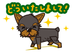 iinu - Yorkshire Terrier sticker #3075767