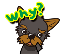 iinu - Yorkshire Terrier sticker #3075768