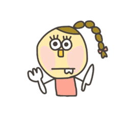 Kopitto Girl sticker #3076028