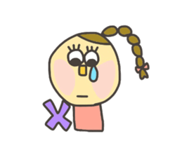 Kopitto Girl sticker #3076046