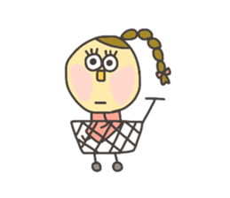 Kopitto Girl sticker #3076048