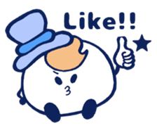 We will talk happily! 3 English sticker #3076101