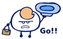 We will talk happily! 3 English sticker #3076136