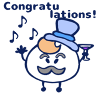 We will talk happily! 3 English sticker #3076137