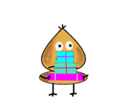 This is Chestnut Sticker sticker #3076260