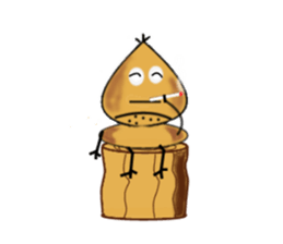 This is Chestnut Sticker sticker #3076265