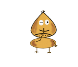 This is Chestnut Sticker sticker #3076268