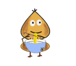 This is Chestnut Sticker sticker #3076278