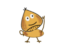 This is Chestnut Sticker sticker #3076281