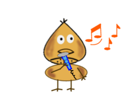 This is Chestnut Sticker sticker #3076284