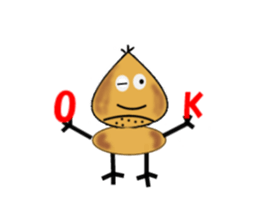 This is Chestnut Sticker sticker #3076291