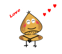 This is Chestnut Sticker sticker #3076293