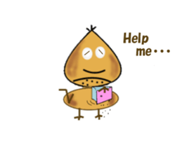 This is Chestnut Sticker sticker #3076296