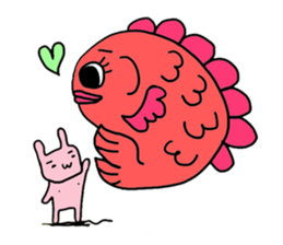 chi-chan's "chikubiusagi" sticker #3076748