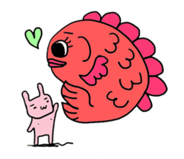 chi-chan's "chikubiusagi" sticker #3076748