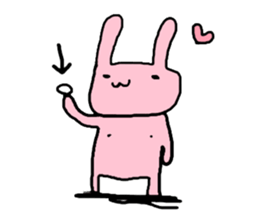 chi-chan's "chikubiusagi" sticker #3076752