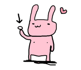 chi-chan's "chikubiusagi" sticker #3076752