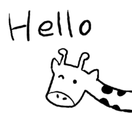 Simple sticker of Momoro sticker #3076875