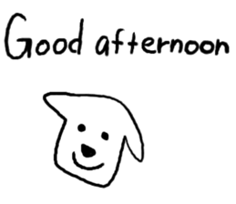 Simple sticker of Momoro sticker #3076878