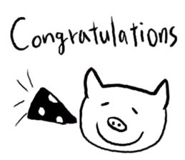 Simple sticker of Momoro sticker #3076885