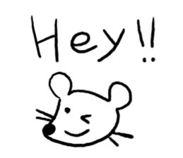 Simple sticker of Momoro sticker #3076890