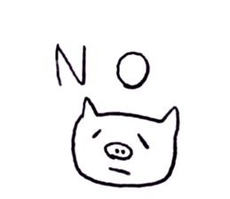 Simple sticker of Momoro sticker #3076898