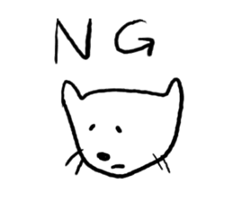 Simple sticker of Momoro sticker #3076900