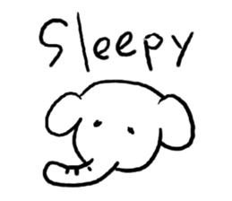 Simple sticker of Momoro sticker #3076906