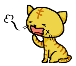 Cat Punch (English Ver.) sticker #3076929