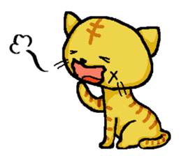 Cat Punch (English Ver.) sticker #3076929