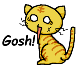 Cat Punch (English Ver.) sticker #3076941