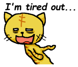 Cat Punch (English Ver.) sticker #3076943