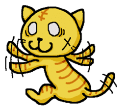 Cat Punch (English Ver.) sticker #3076945