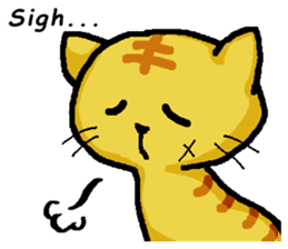 Cat Punch (English Ver.) sticker #3076946