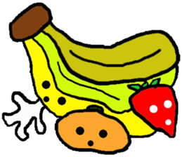 fun fruit sticker sticker #3077052