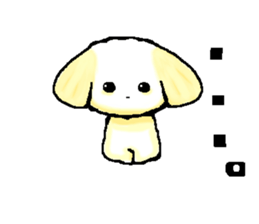 Invective dog. sticker #3077093