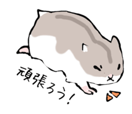 Djungarian Hamster sticker #3077174