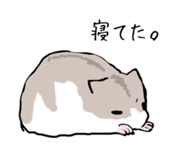 Djungarian Hamster sticker #3077175