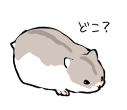 Djungarian Hamster sticker #3077189