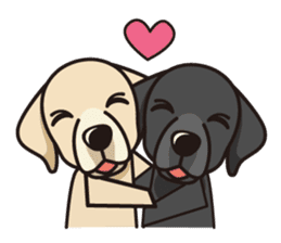 iinu - Labrador Retriever sticker #3077399