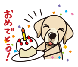 iinu - Labrador Retriever sticker #3077405