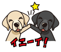 iinu - Labrador Retriever sticker #3077430