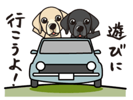 iinu - Labrador Retriever sticker #3077434