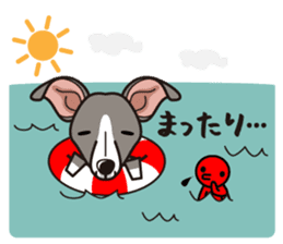 iinu - Italian Greyhound sticker #3077757