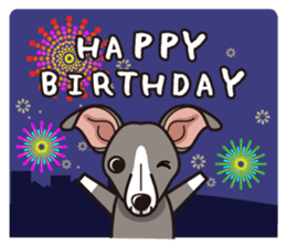 iinu - Italian Greyhound sticker #3077758