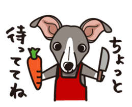 iinu - Italian Greyhound sticker #3077761